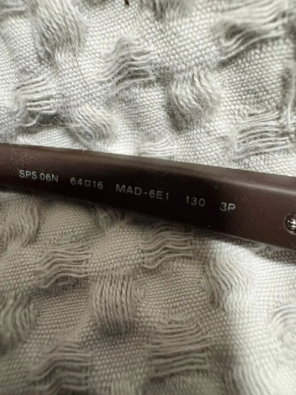 Prada SPS 06N GA1-1A1 Shield Brown Sunglasses 64-16-130